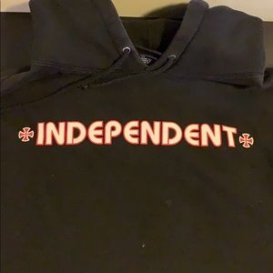 Independent Sleeveless hoodie